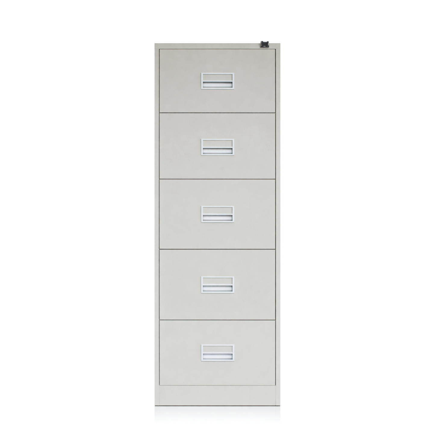 5 Drawer Filing Cabinet with Recess Handle c/w Ball Bearing Slide