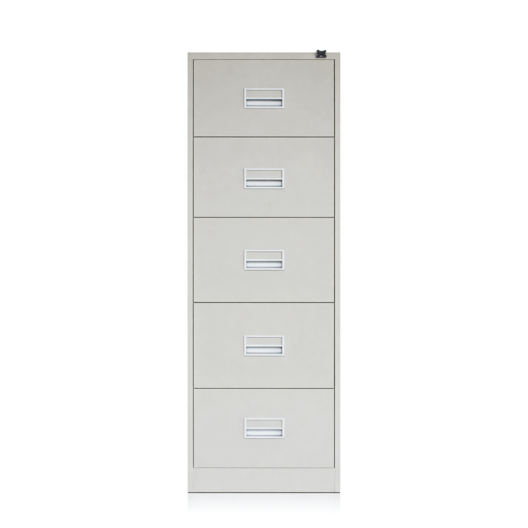 5 Drawer Filing Cabinet with Recess Handle c/w Ball Bearing Slide