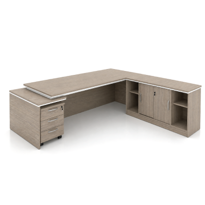 Modern Wooden Director Table - SUP320