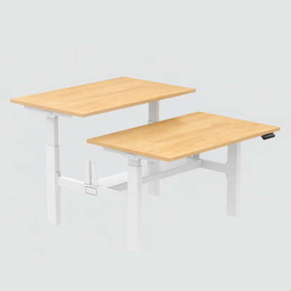 Two-Seater Height Adjustable Standing Desk/Table