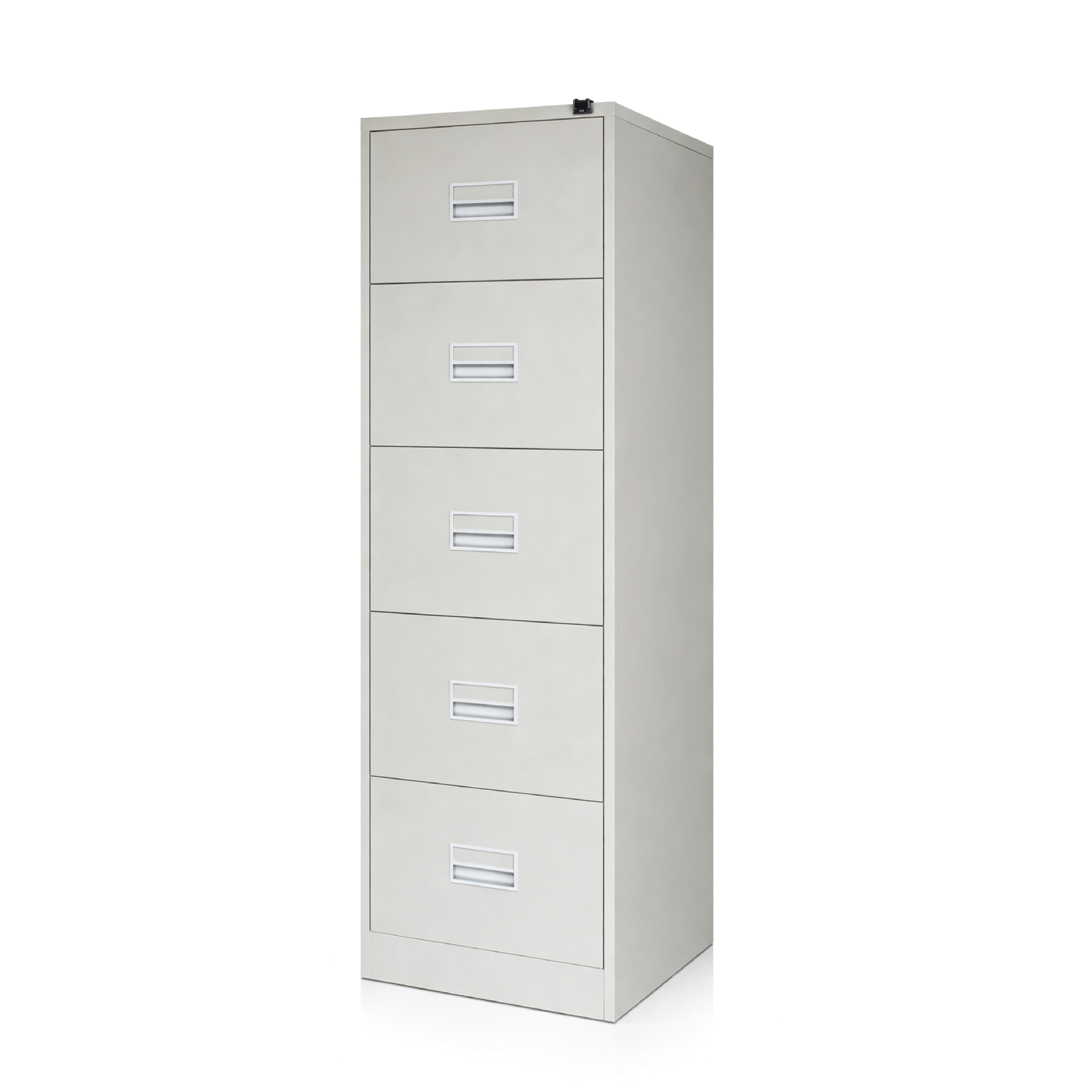5 Drawer Filing Cabinet with Recess Handle c/w Ball Bearing Slide