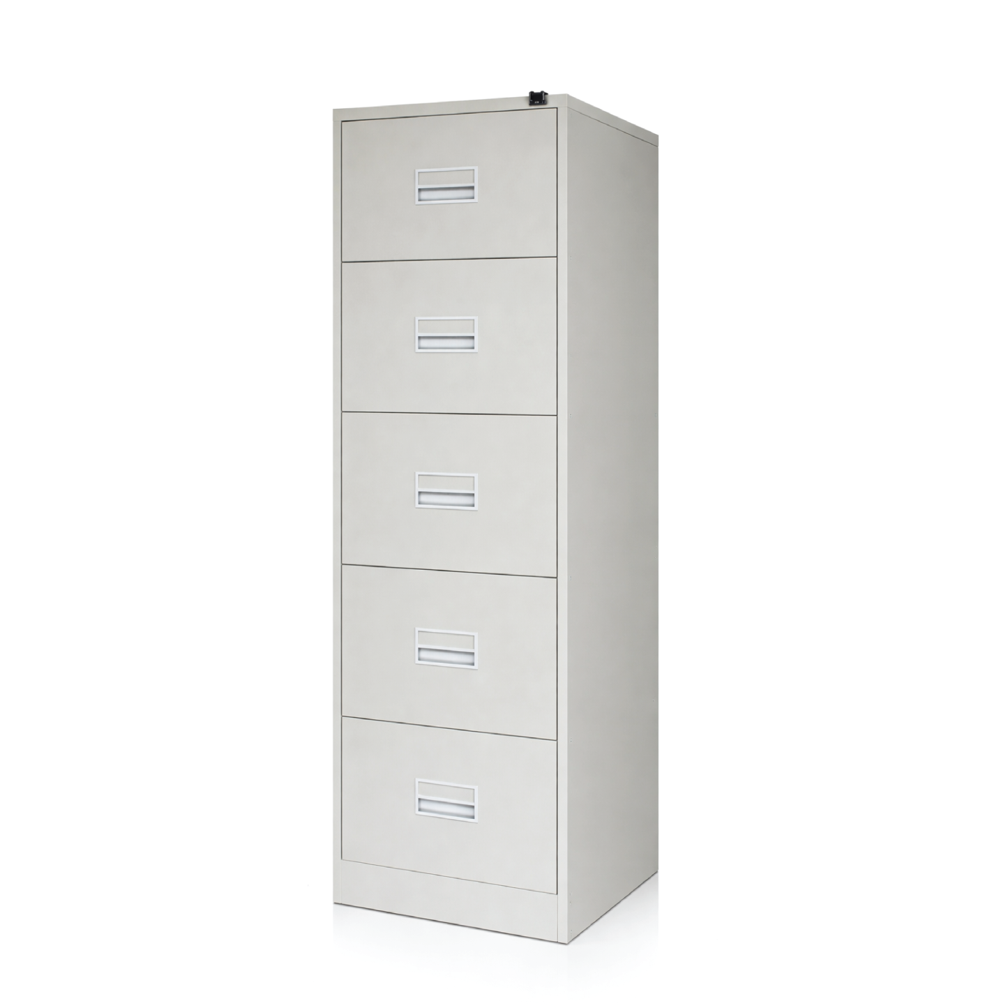 5 Drawer Filing Cabinet with Recess Handle c/w Ball Bearing Slide