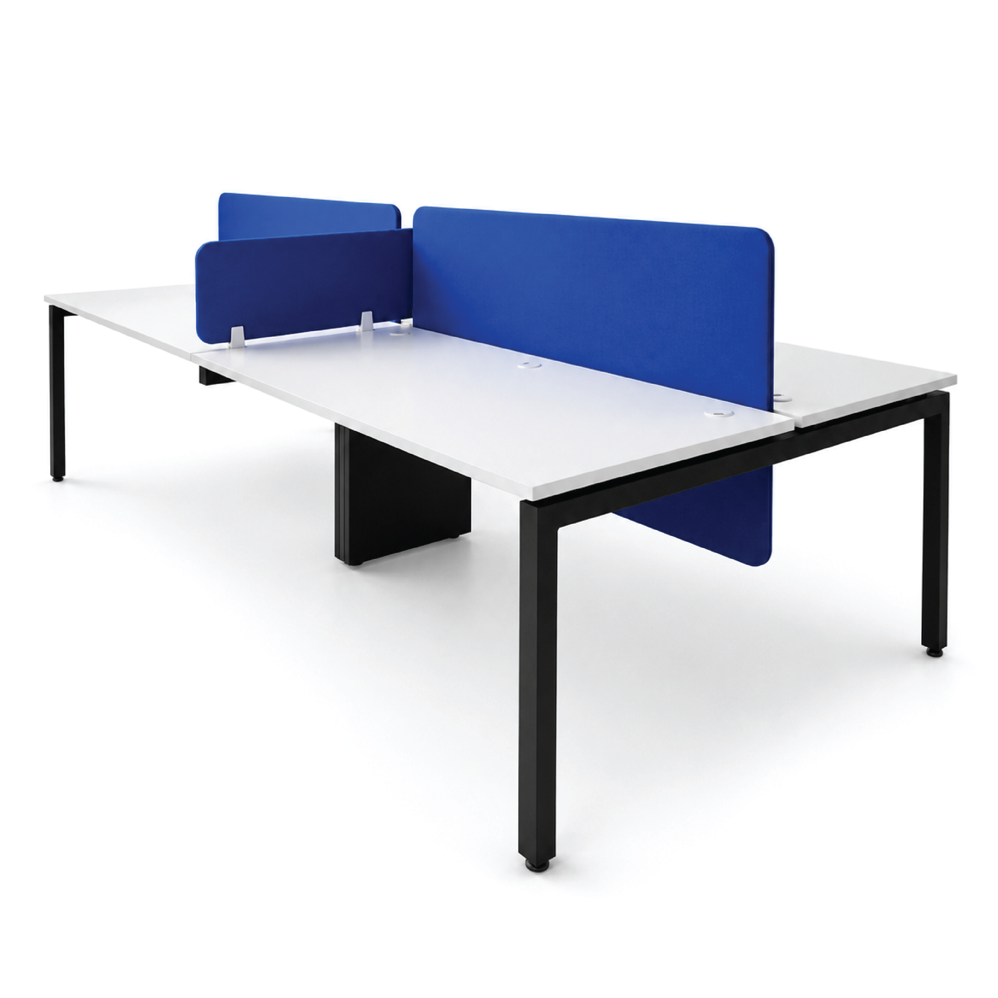 CROS 4 Seater Office Workstation - N Leg