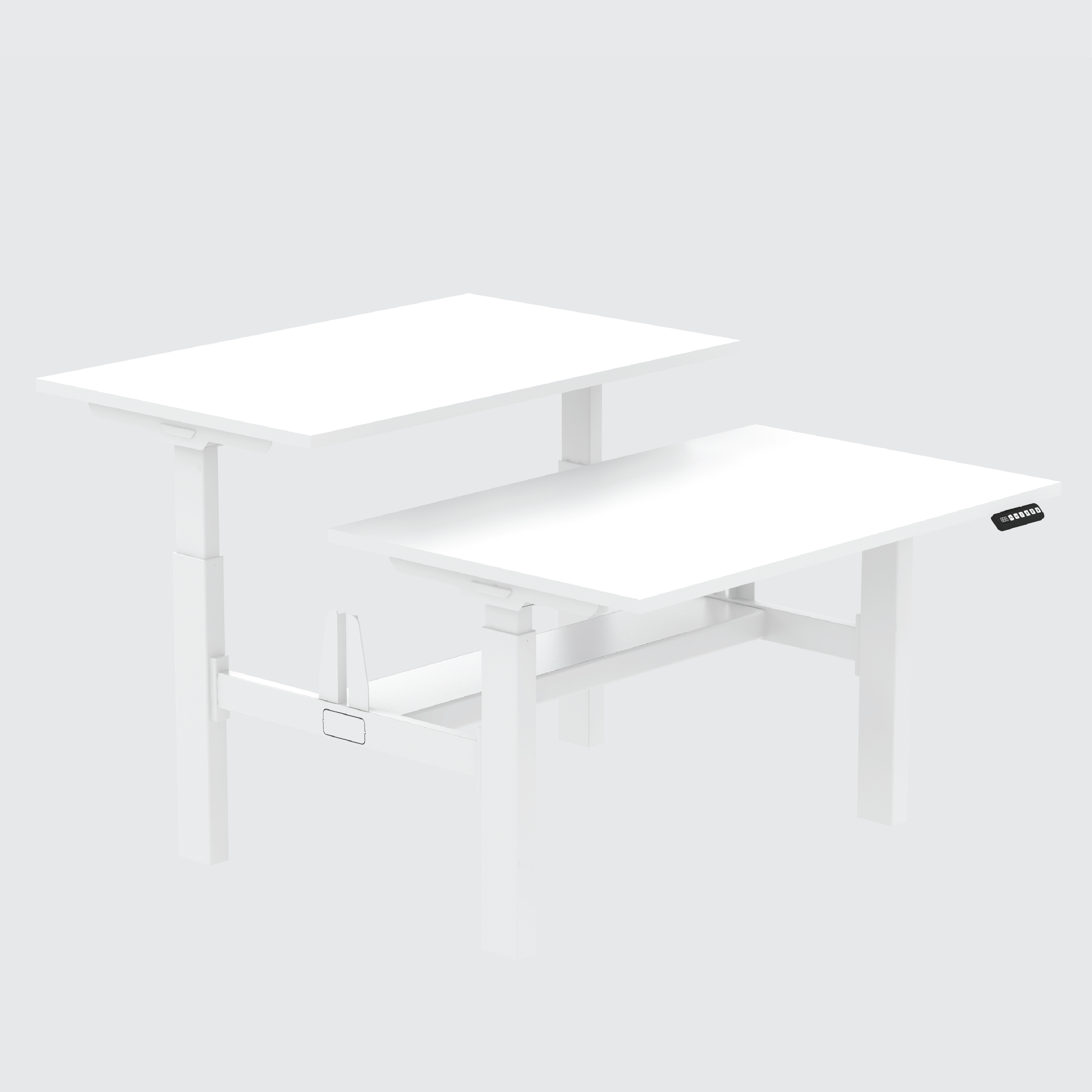 Two-Seater Height Adjustable Standing Desk/Table
