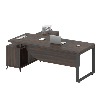 Director Table Set with Side Cabinet (SQ)