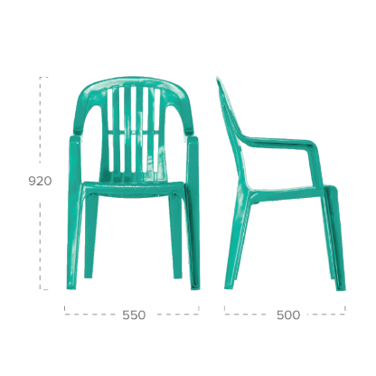 Summit Plastic Arm Chair | Heavy Duty Stackable Resin Chair Malaysia