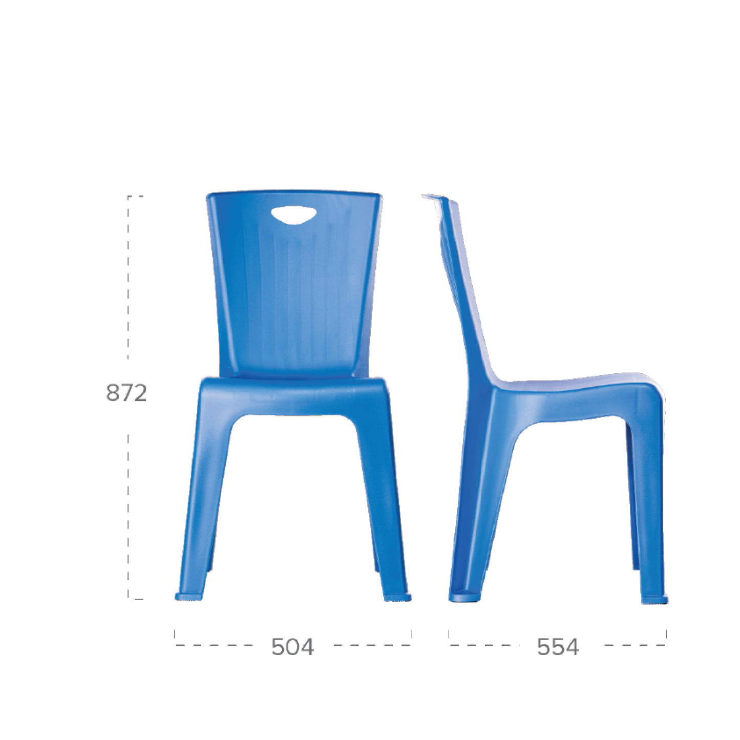 Vento Plastic Chair (minimum order: 5 units) | Heavy Duty Stackable Plastic Chair Malaysia