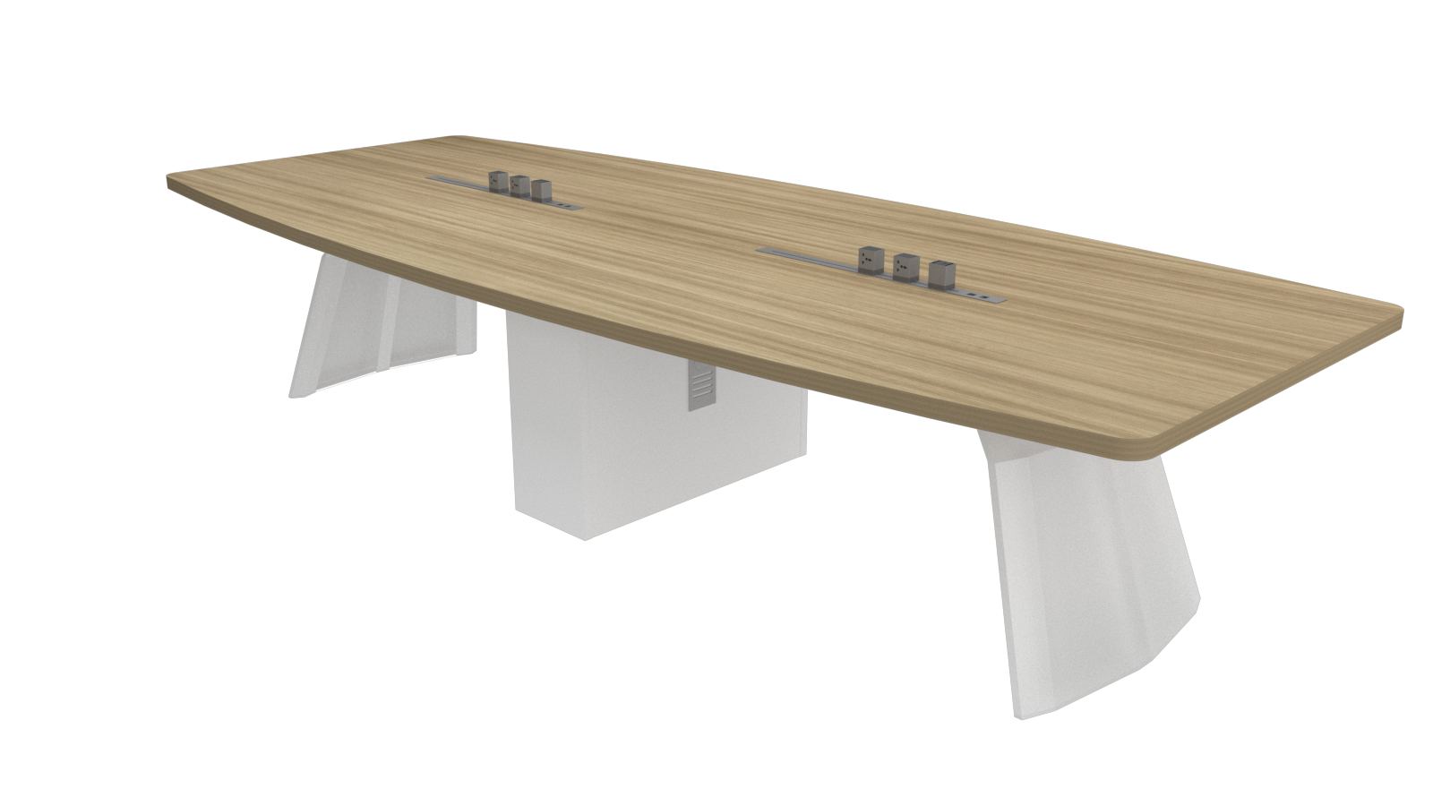 TENSOR Rectangular Conference Table - 4800W x 1500/1200D mm