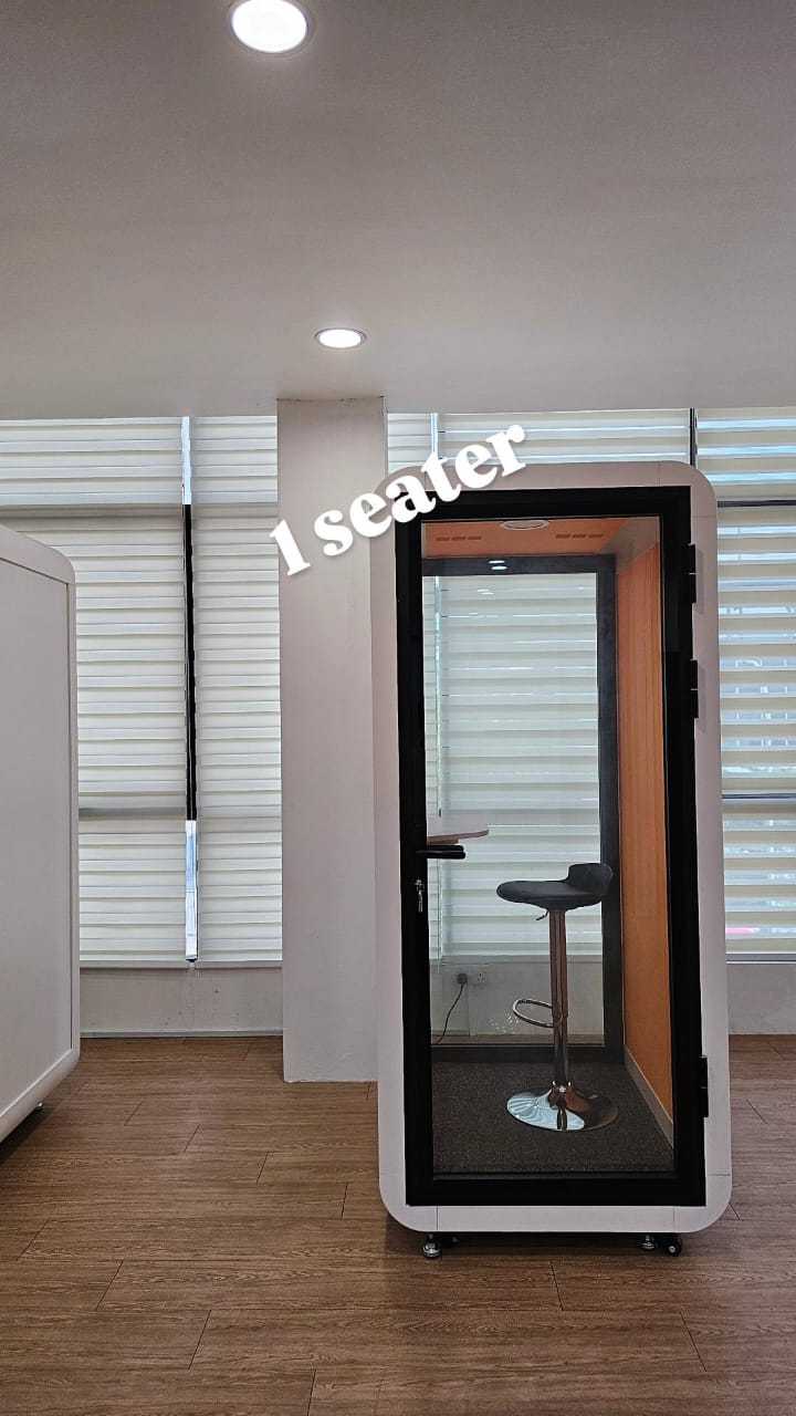 Movable Silence Booth/Office Pods/Phone Booths - Single Seater (kindly contact us before ordering)