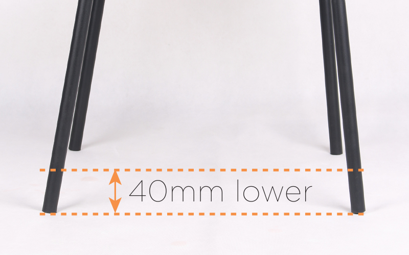 XER Training Room Chair (with Fabric Back Pad)