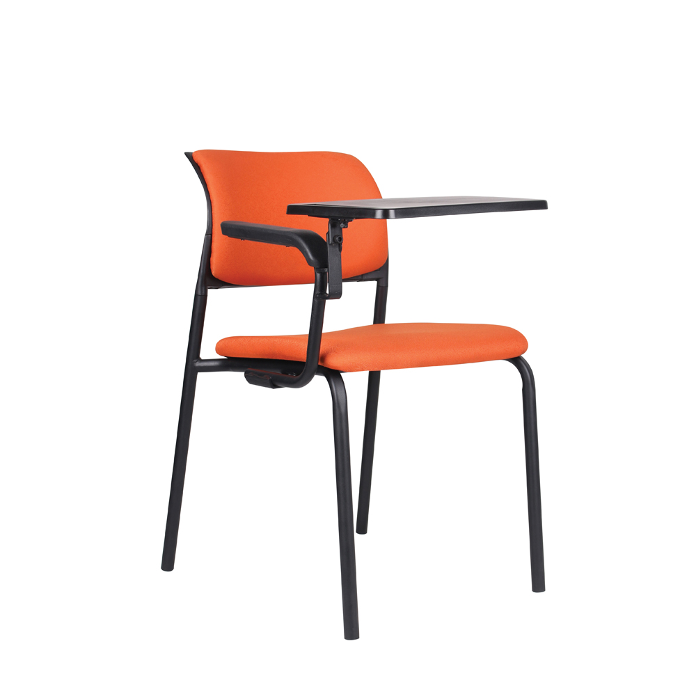 XER Training Room Chair (with Fabric Back Pad + Tablet)