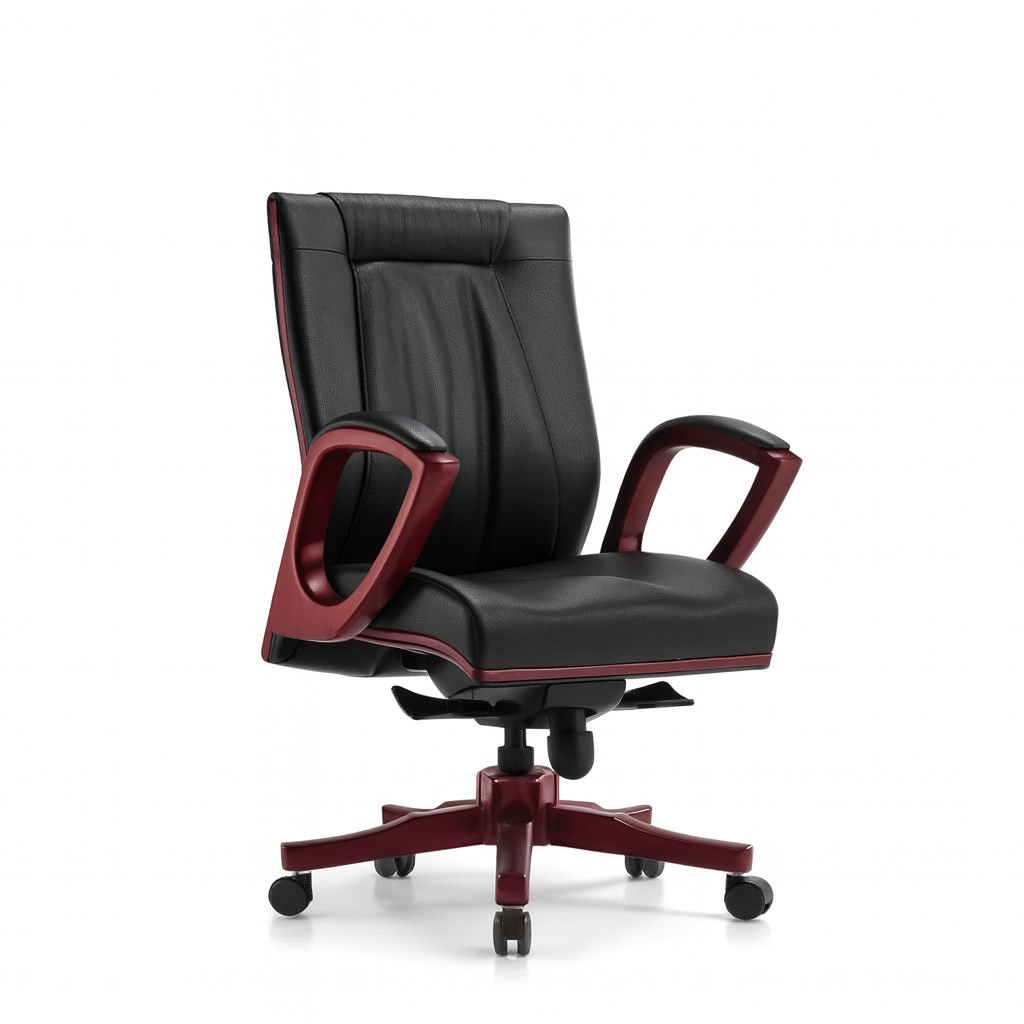 ESSA Wooden Low Back Office Chair