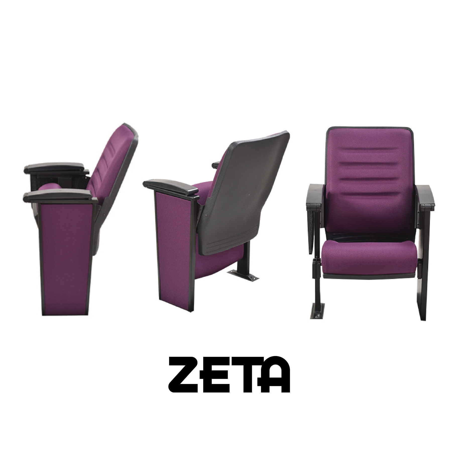 ZETA Auditorium Chairs (Kindly contact us before ordering)