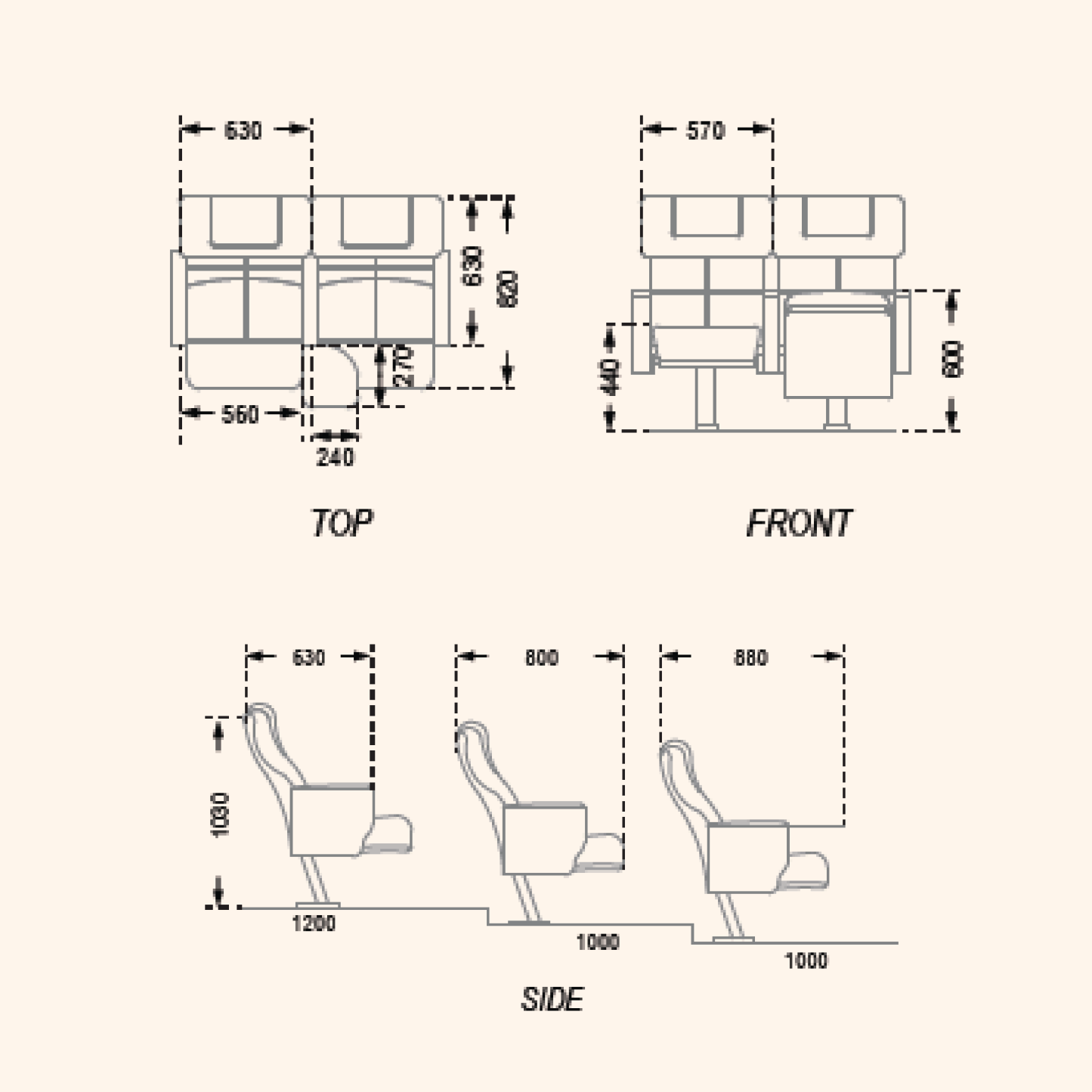 ZIGMA Auditorium Chairs (Kindly contact us before ordering)