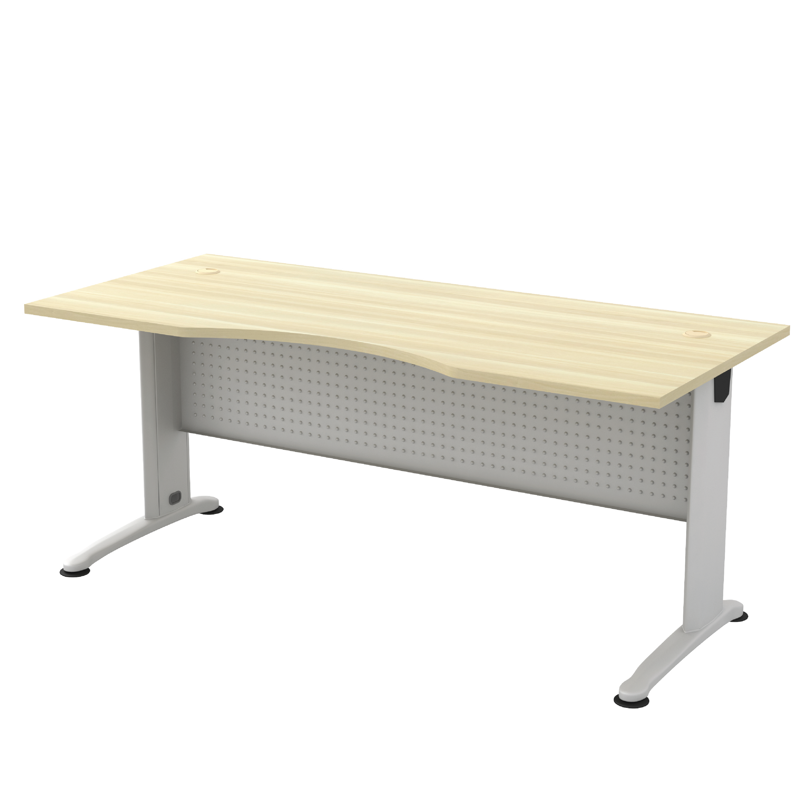 Executive Table with Curved Top (B)