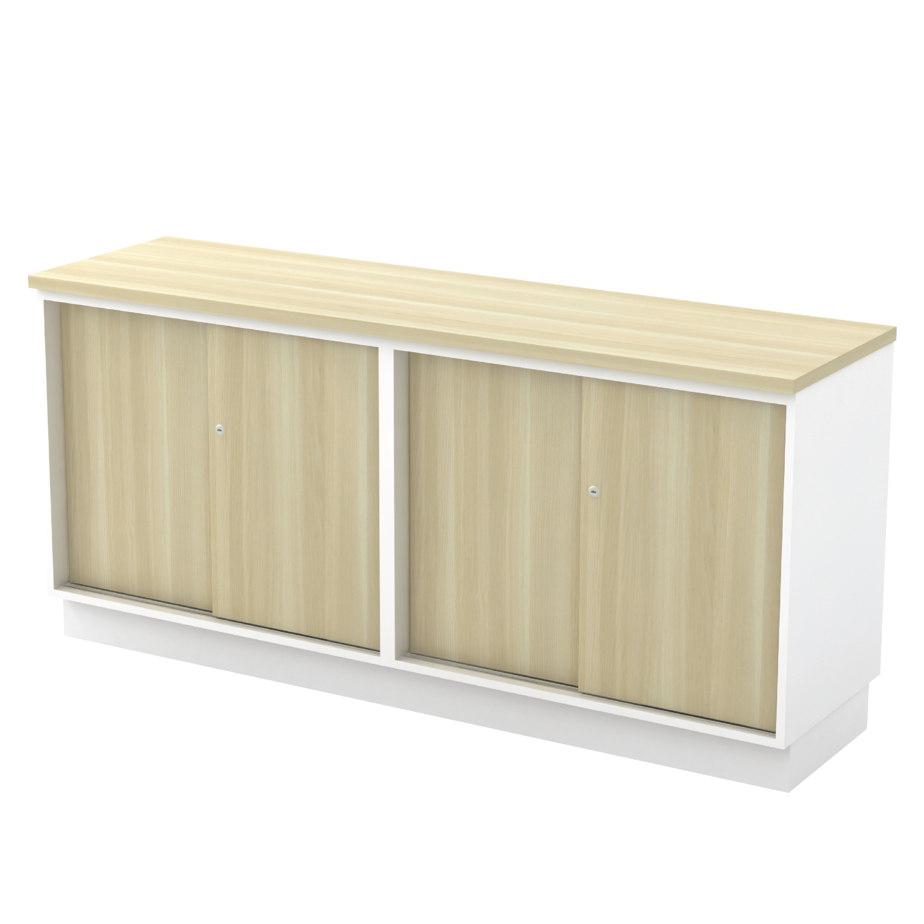 Executive Work Table Set with Combination of Cabinets + Small discussion top (B)