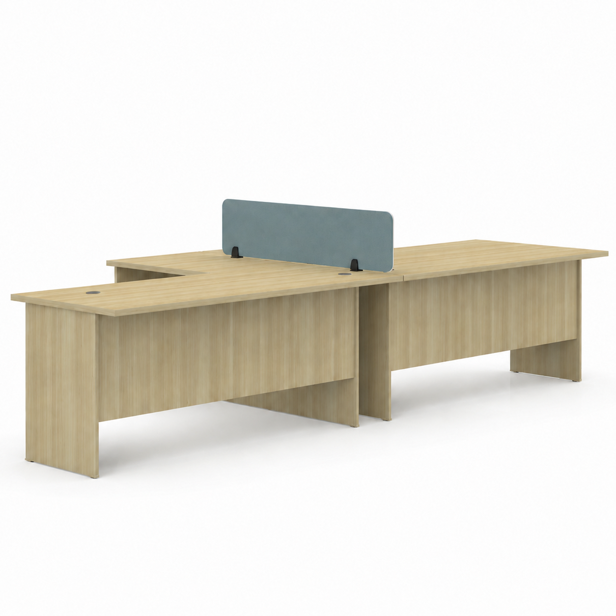 2 Seater L-Shape Table Workstation (EX)