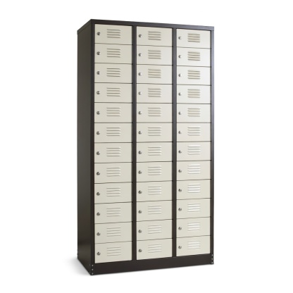 36 Compartment Steel Locker Cabinet