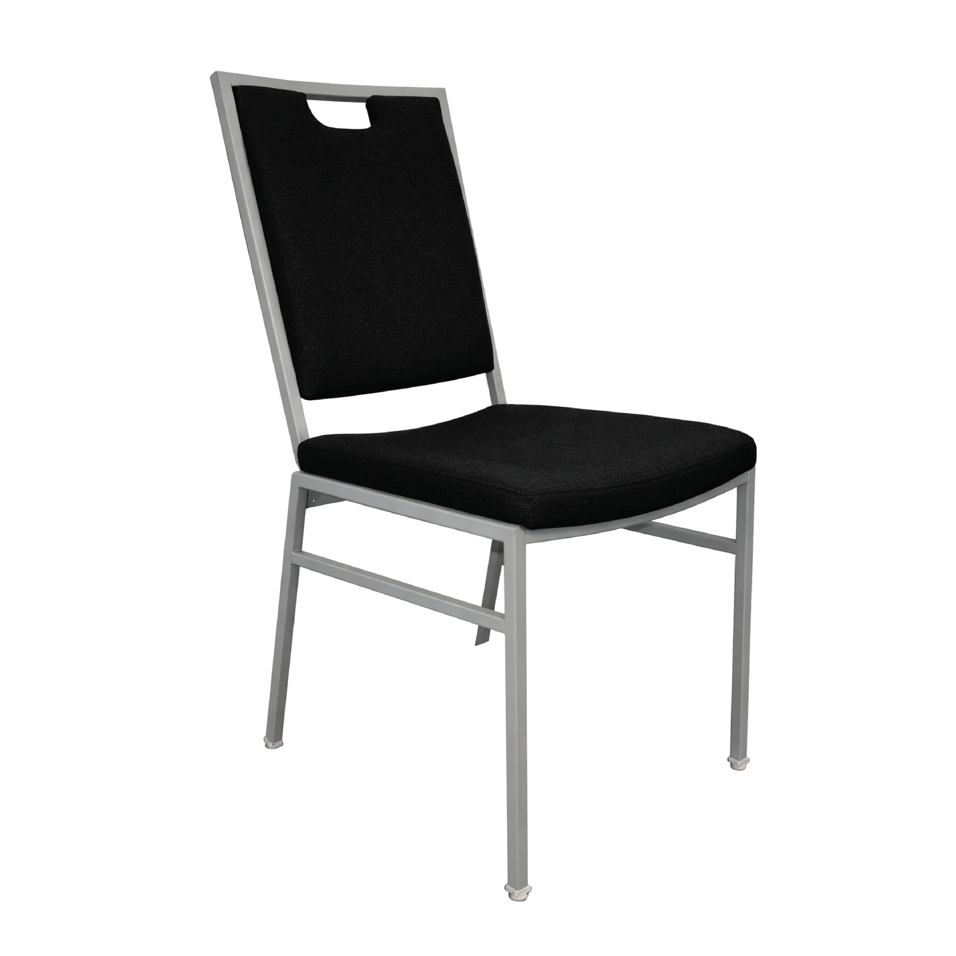 Banquet Chair SQ - Grey Epoxy Frame
