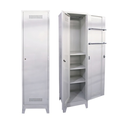 1 Compartment Steel Locker Cabinet with Swing Door