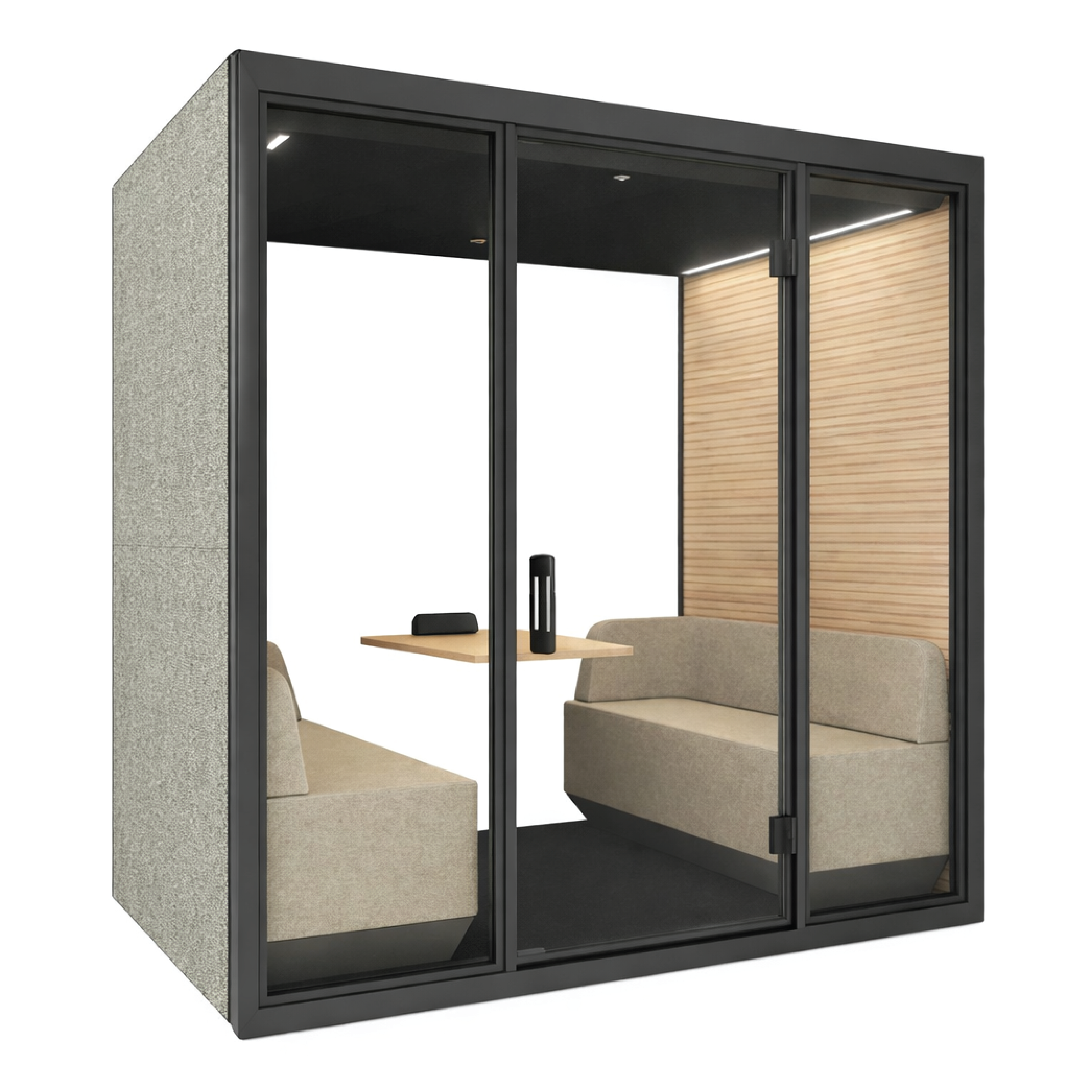 TEAM Pod + | Office Phone Booth/Pods/Silent Acoustic Phone Booth - For Up to 6 Seater (Kindly contact us before order)