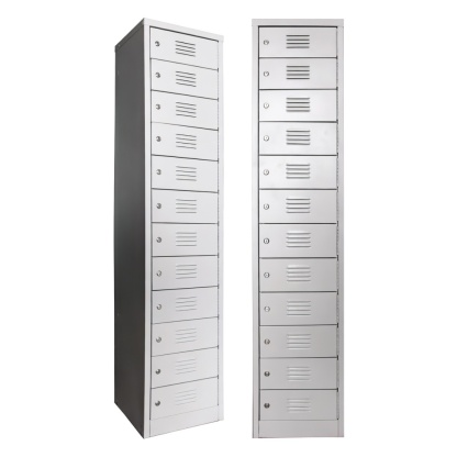 12 Compartment Steel Locker Cabinet with Camlock