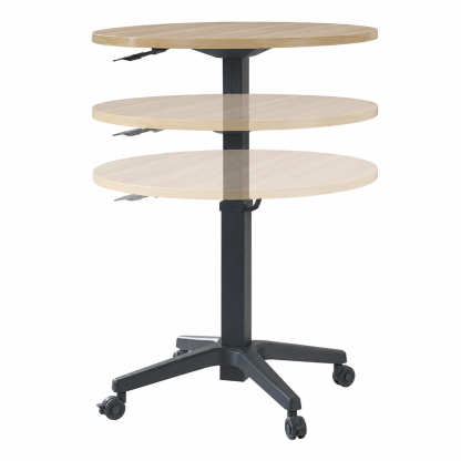 Standing Desk - Height Adjustable Round Table