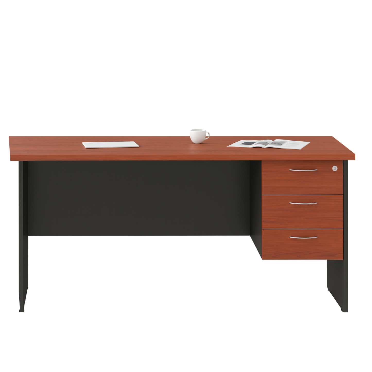 Basic Single Table Work Set + 3D Fixed Pedestal (G)