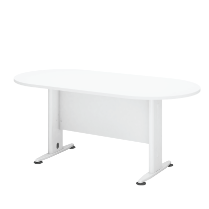 Oval Shape Meeting Table (H) - 1800W x 900D x 750H