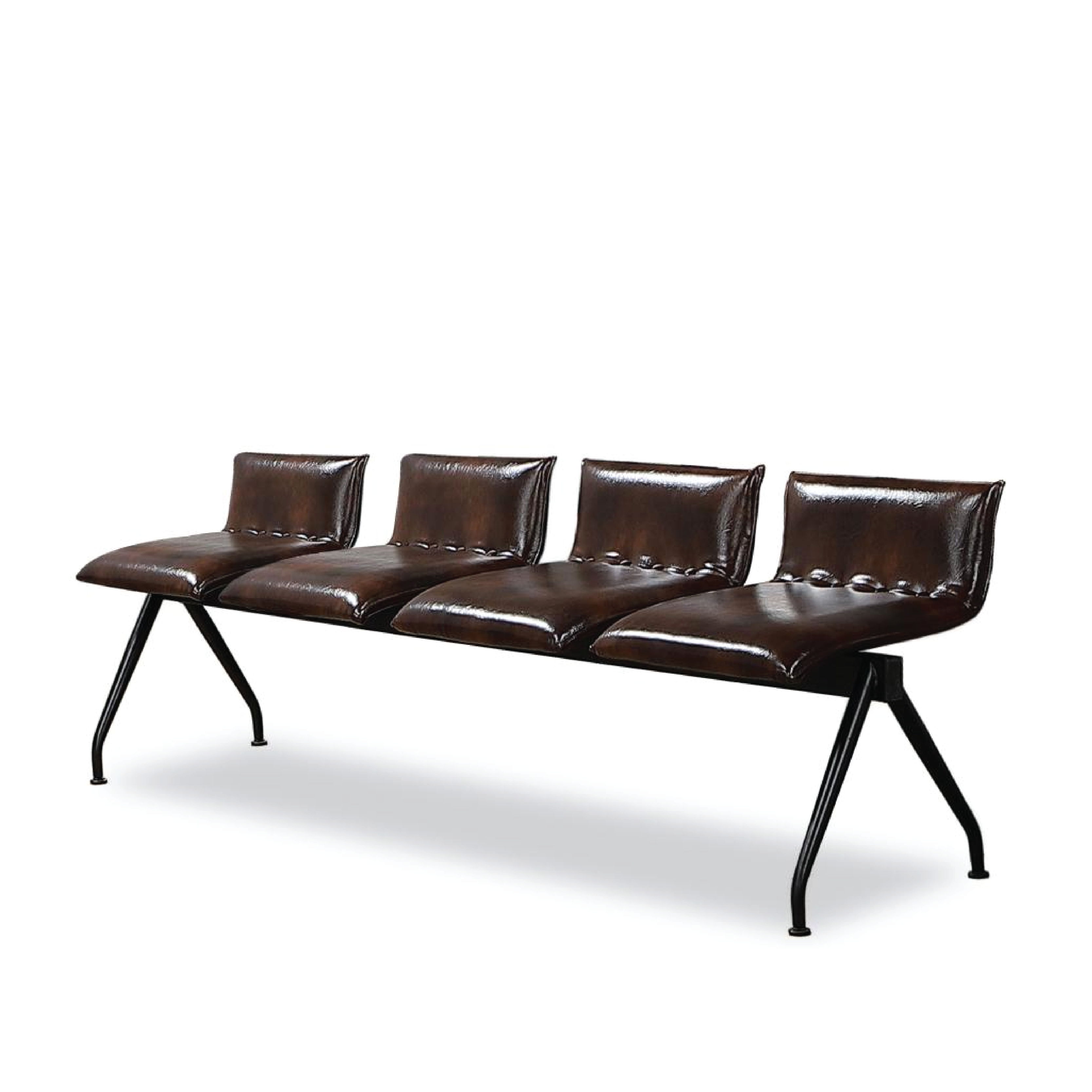 CLASSIC Bench with Backrest - 2 to 4 Seater (PU LEATHER)