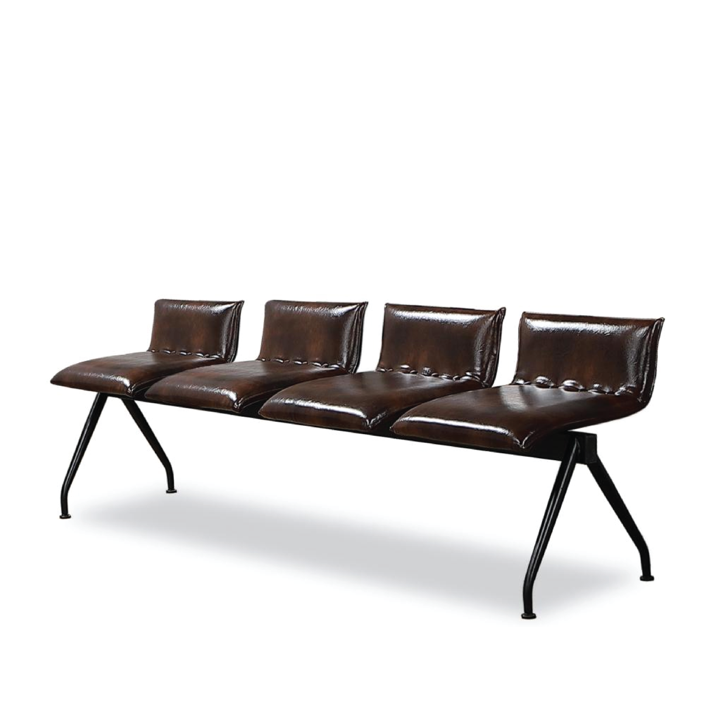 CLASSIC Bench with Backrest - 2 to 4 Seater (PU LEATHER)