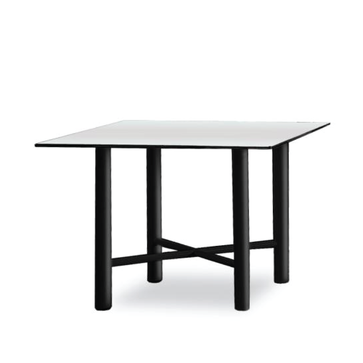 Retro Sqaure Coffee Table - 610W