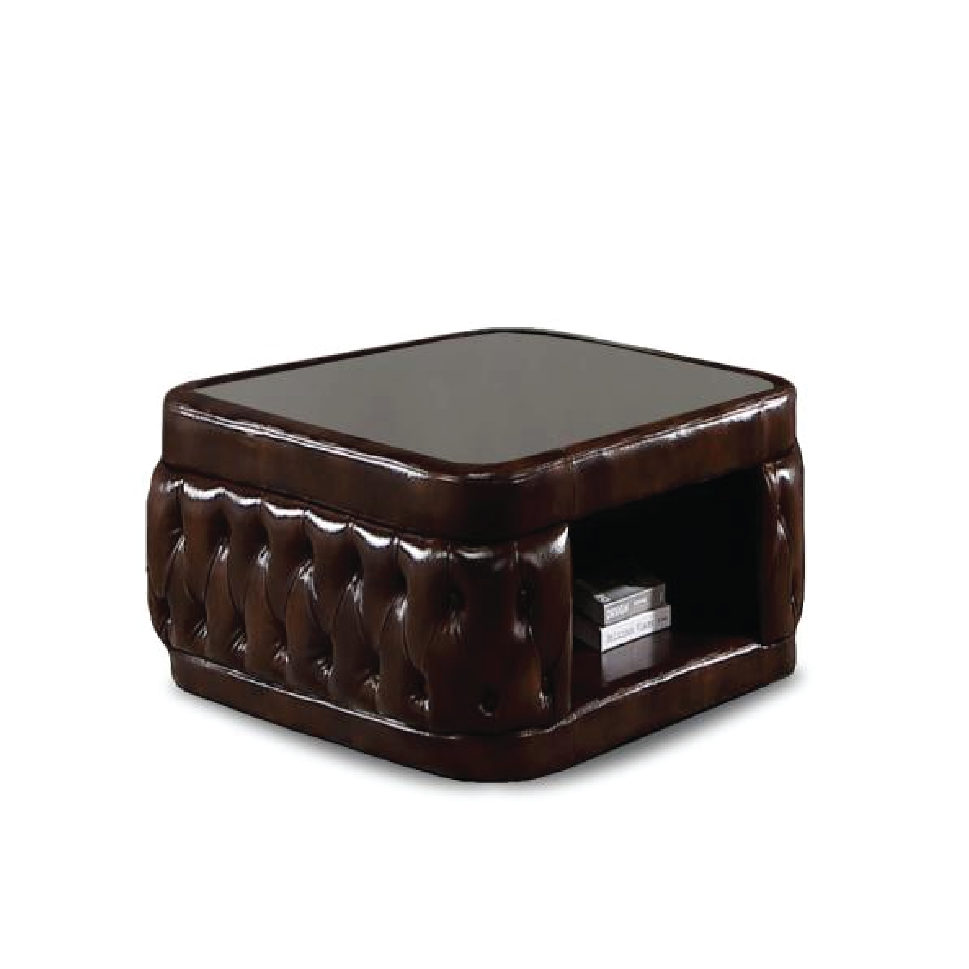 Retro PU Square Coffee Table - 600W