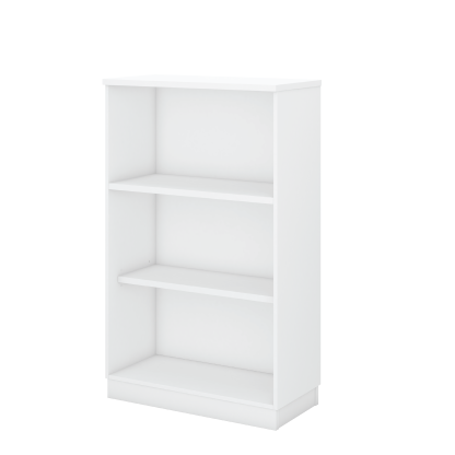 Open Shelf Medium Height Cabinet - WHITE (H) 1310H mm