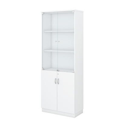 Swinging Glass Door High Height Cabinet - 2110H mm (H)