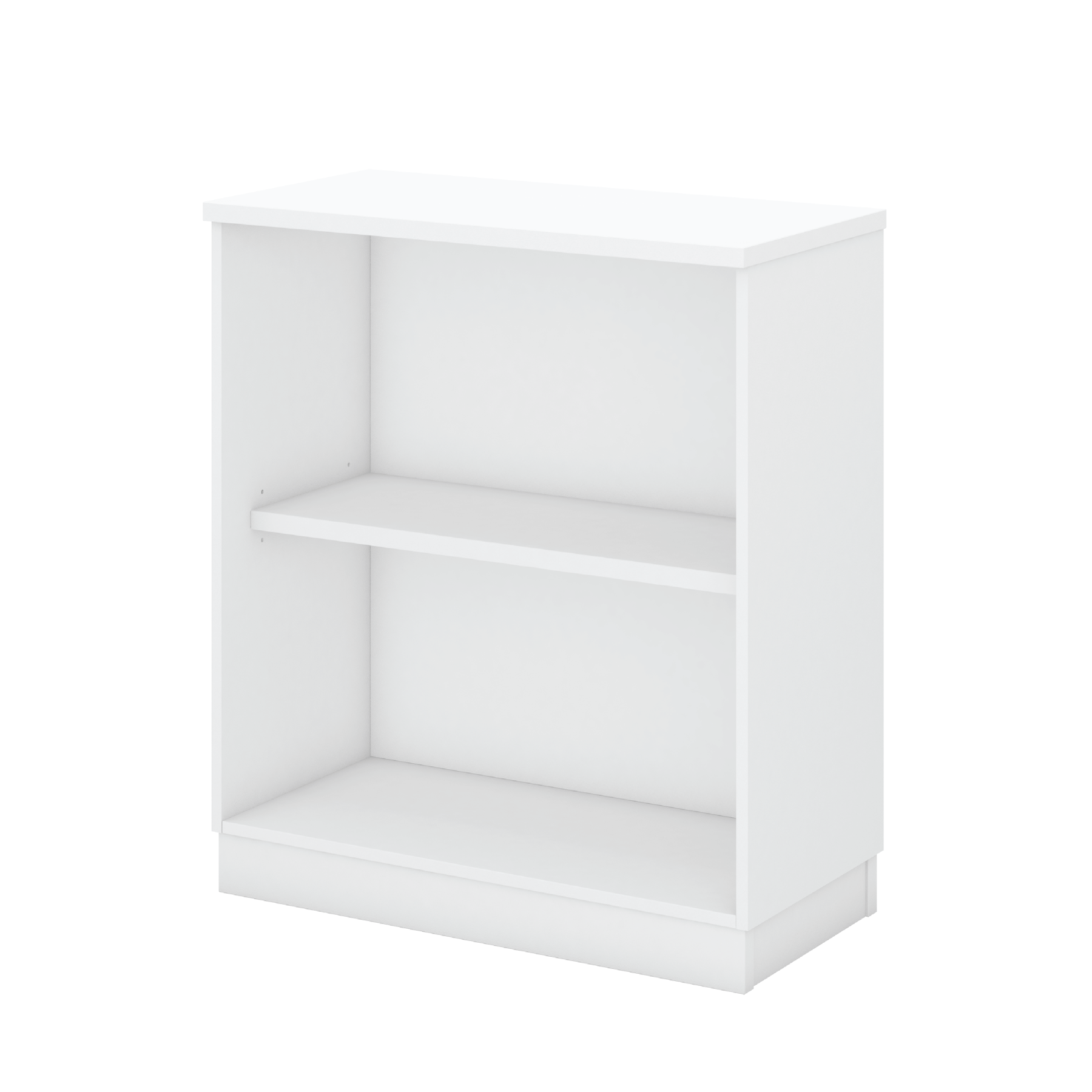 Open Shelf Low Cabinet - WHITE (H) - 910H mm