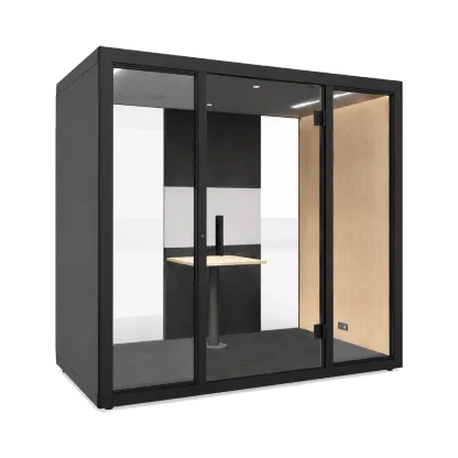 TEAM Pod + | Office Phone Booth/Pods/Silent Acoustic Phone Booth - For Up to 6 Seater (Kindly contact us before order)