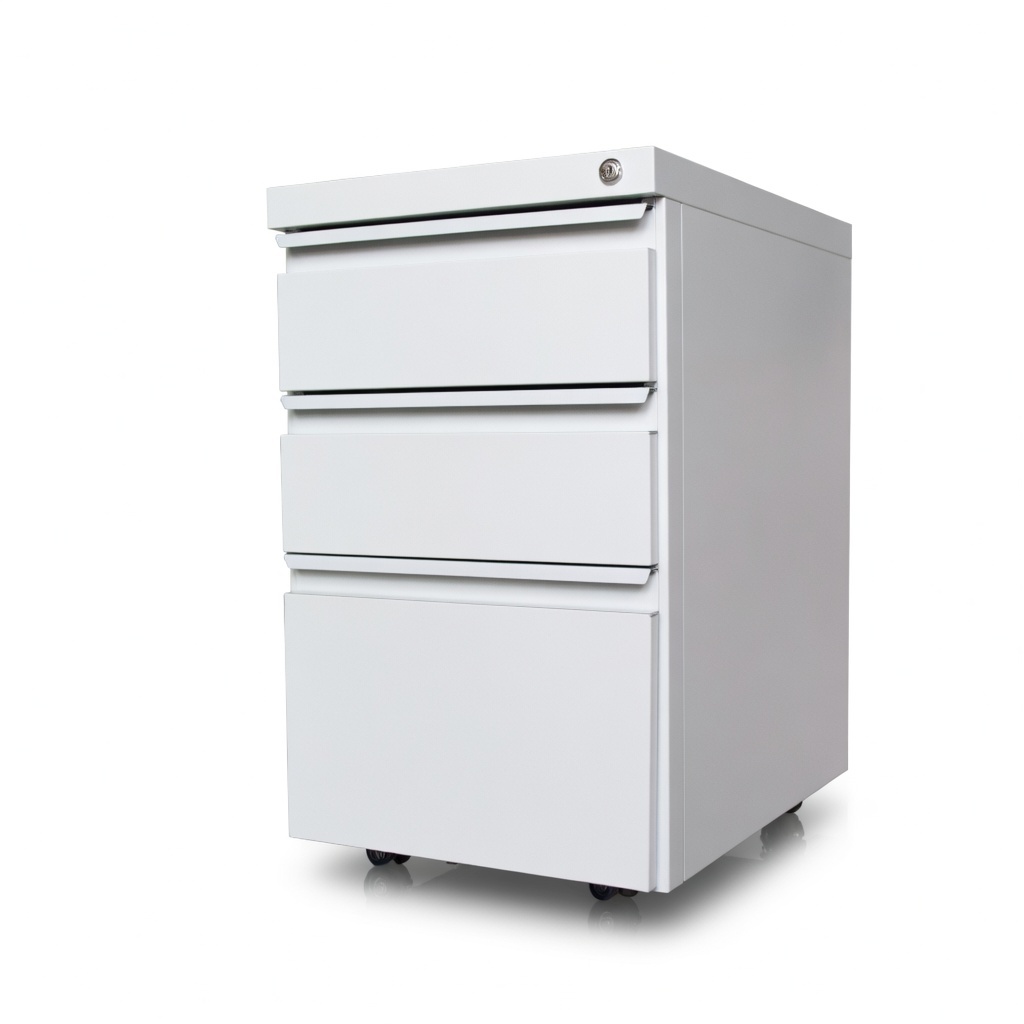 Steel Mobile Pedestal Cabinet 2D1F | Office Drawer Cabinet Malaysia