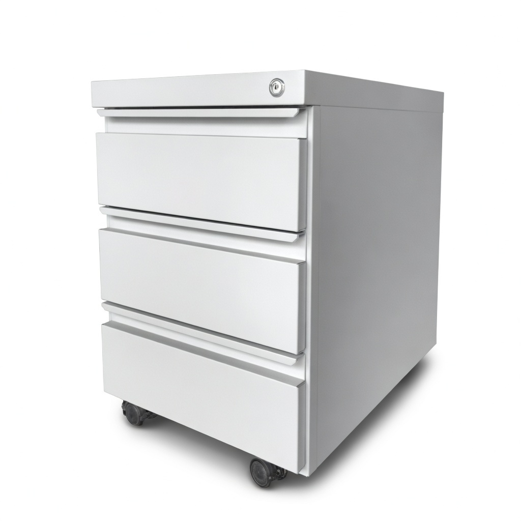 Steel Mobile Pedestal Cabinet 3 Drawer
