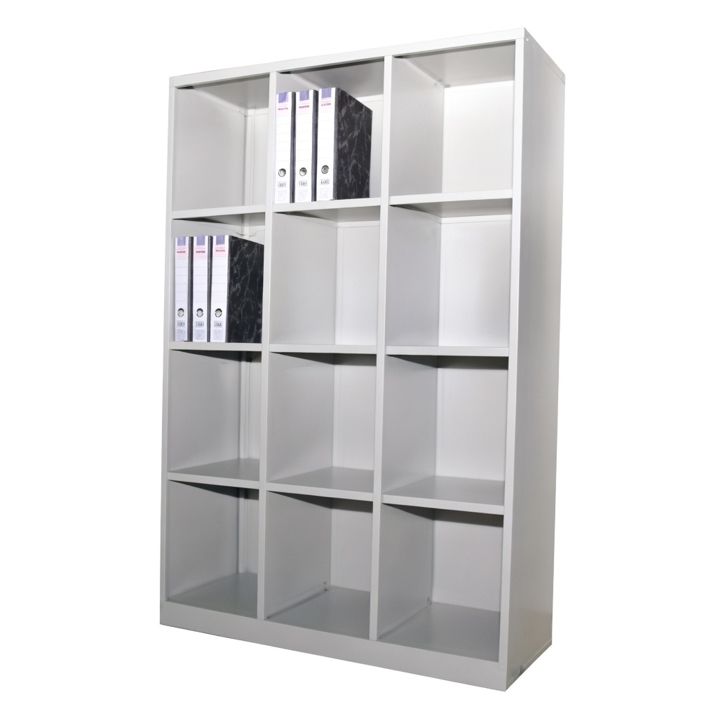 12 Pigeon Hole Full Height Steel Cabinet