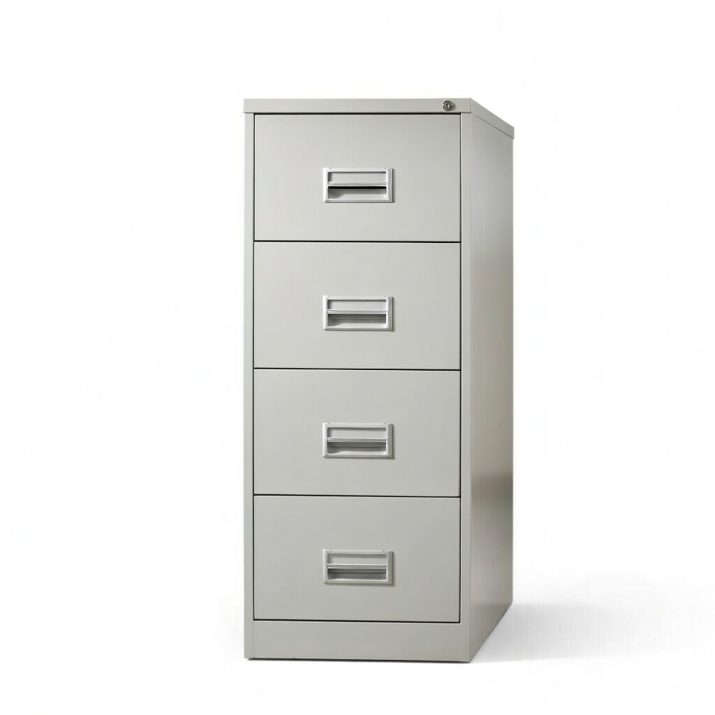 4-Drawer Steel Filing Cabinet