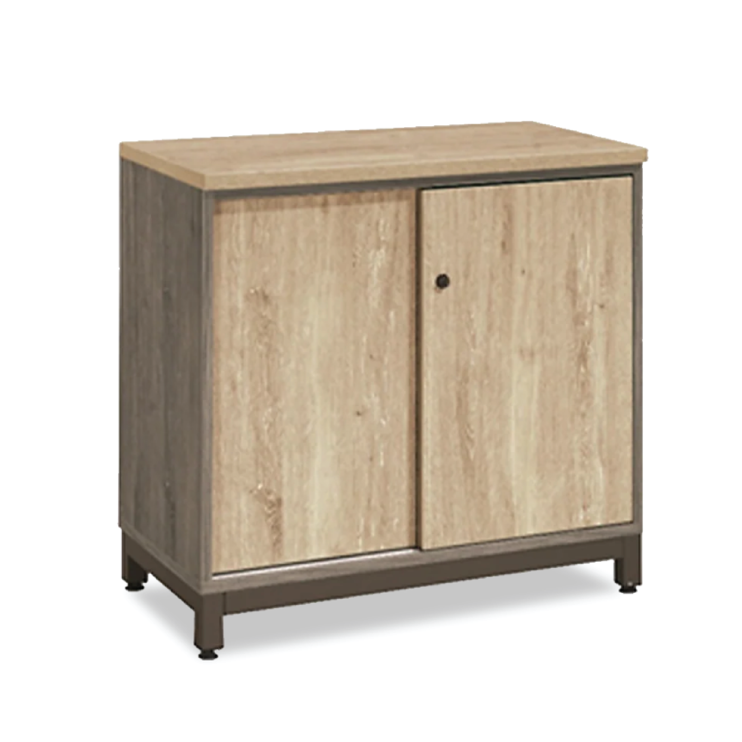 (MIX7) Sliding Door Low Height Cabinet - 750H mm