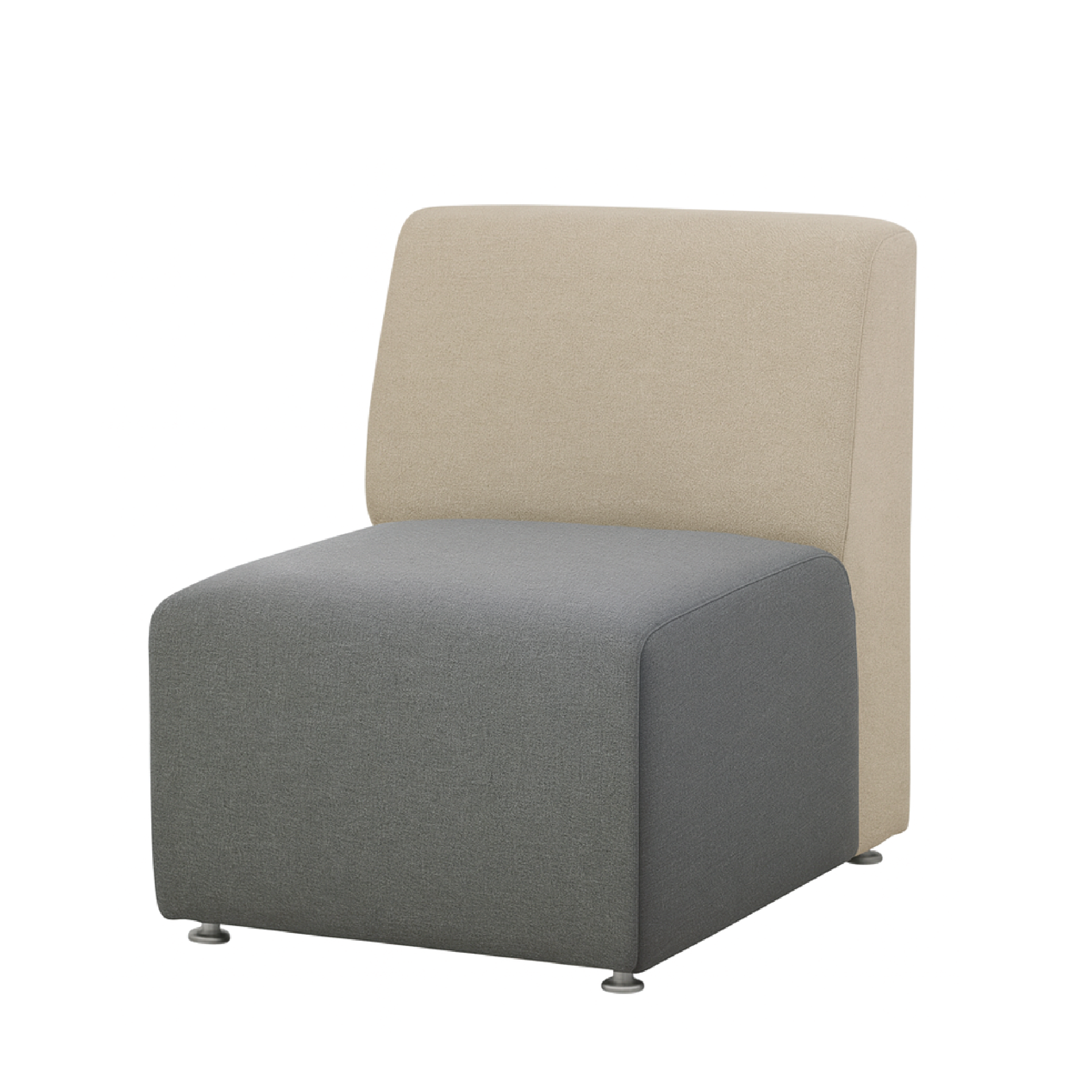 MIX7 Modular Sofa - 1 Seater (no armrest)