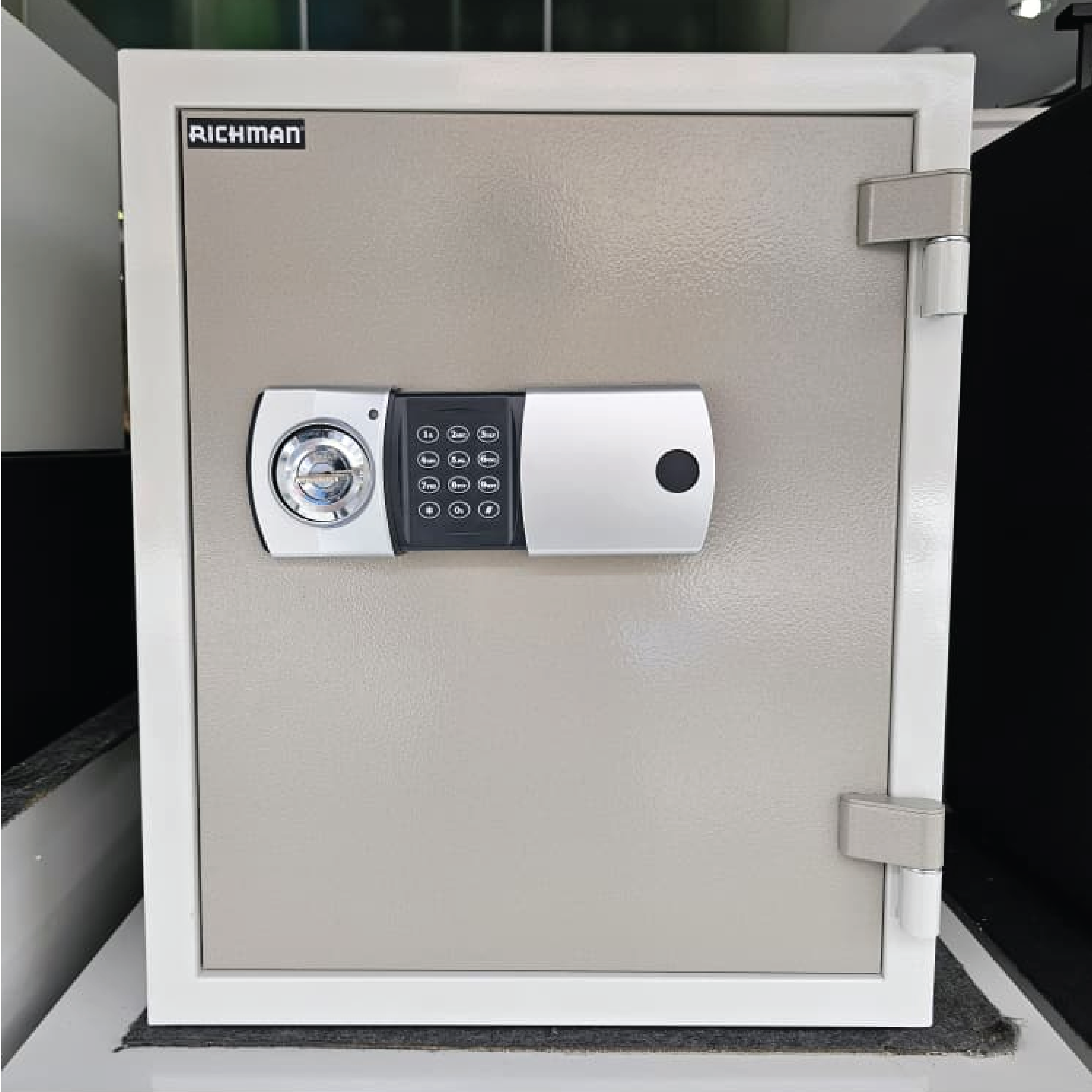 RICHMAN 65KG Medium Sized Fire Proof Safe - Electronic Lock (kindly contact us before ordering)
