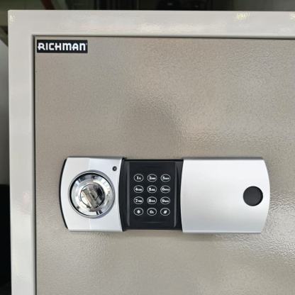 RICHMAN 65KG Medium Sized Fire Proof Safe - Electronic Lock (kindly contact us before ordering)