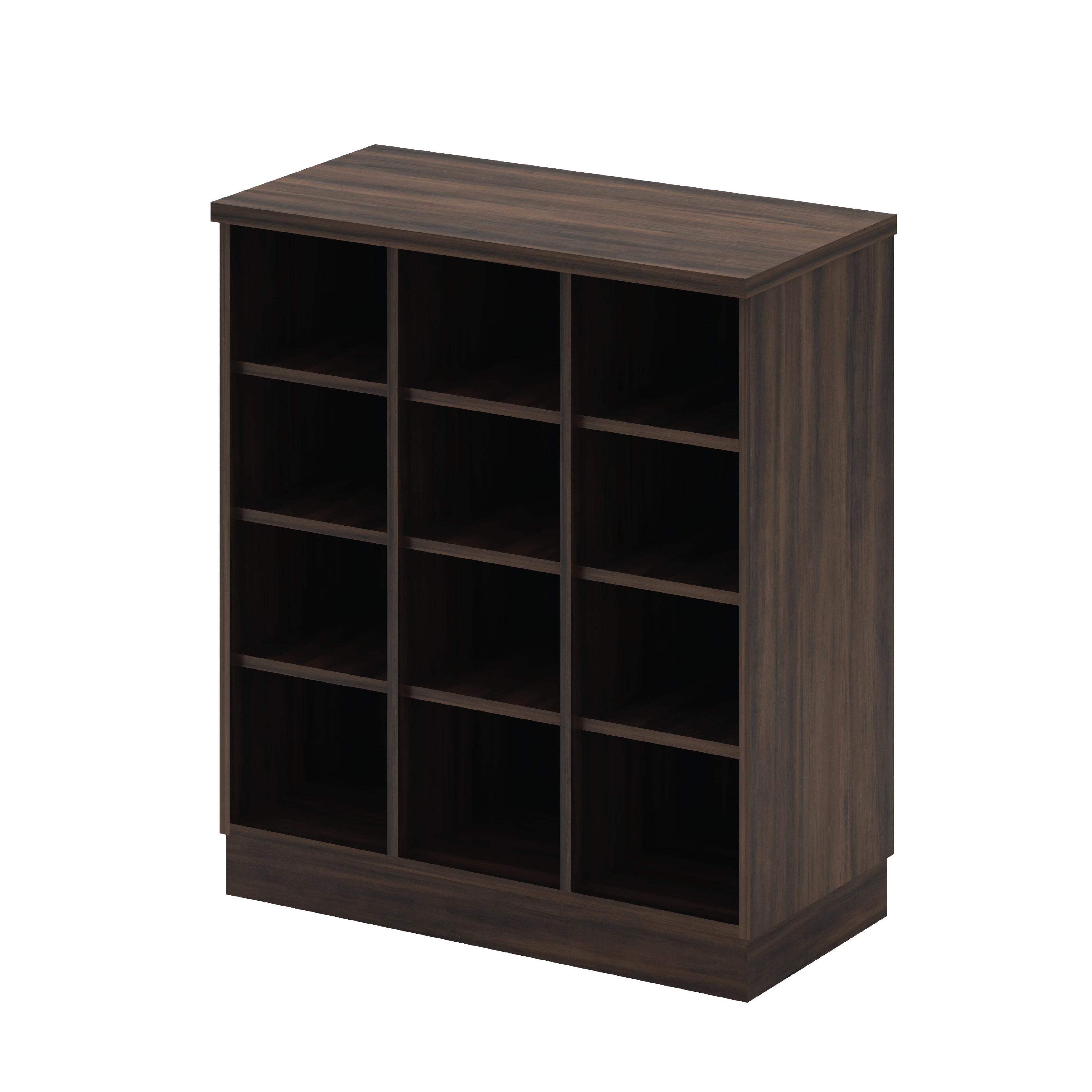 Pigeon Hole Open Low Cabinet - SQ