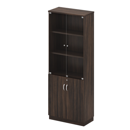 Swinging Glass Door Full Height Cabinet - 2110H mm - SQ