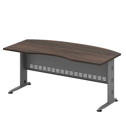 Executive Table with Semi Curved Top (Q)