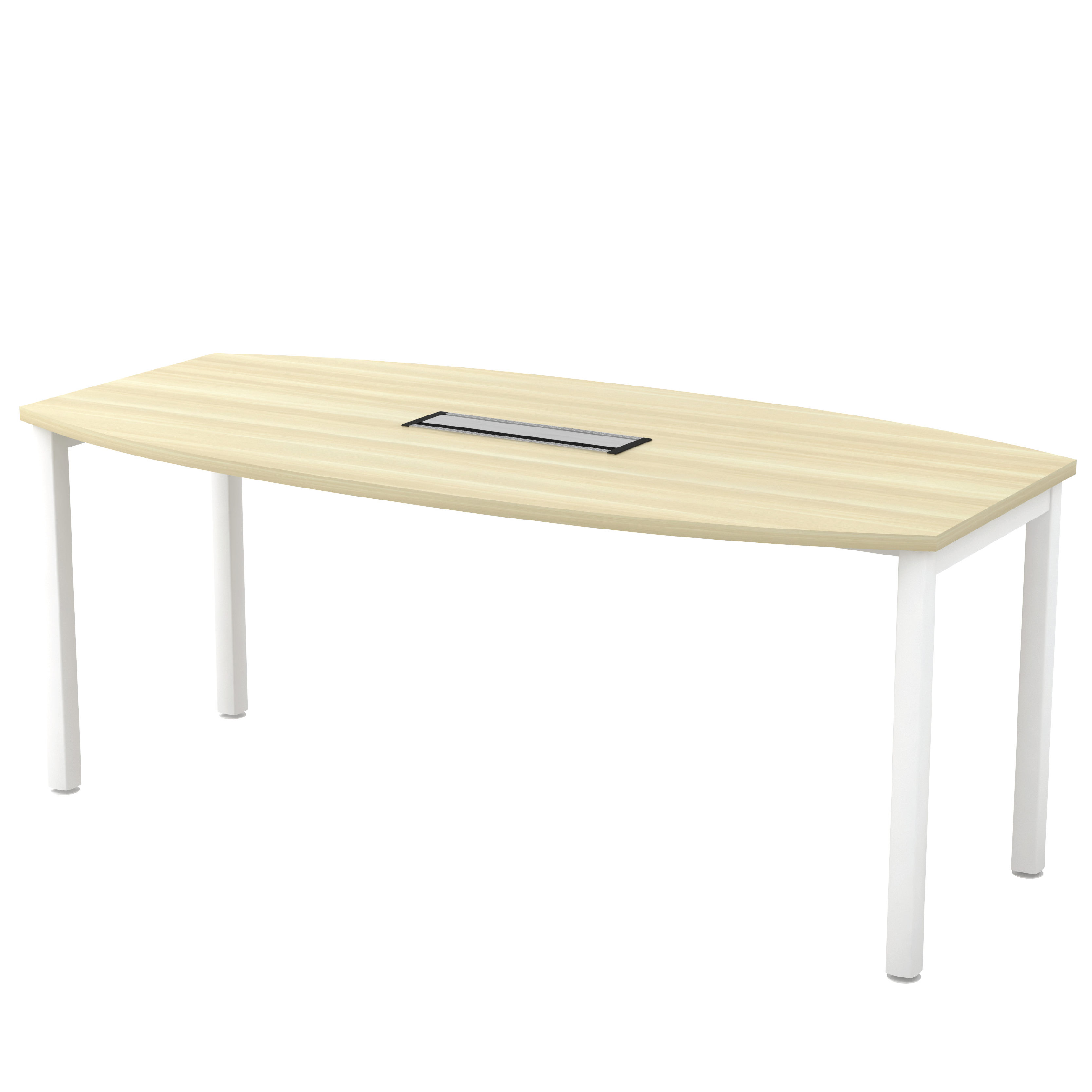 Boat Shape Meeting Table SL - 1800W x 900/750D x 750H