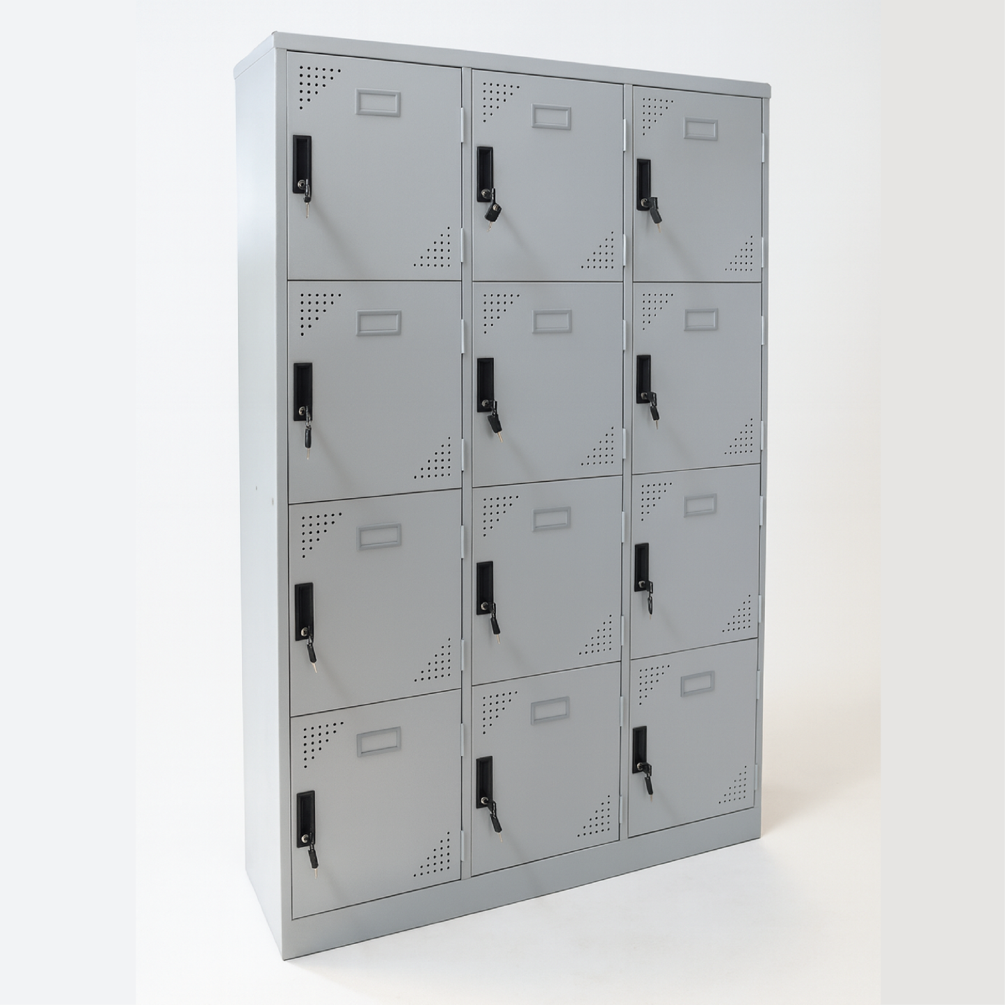 12-Compartment Steel Locker (Twelve)